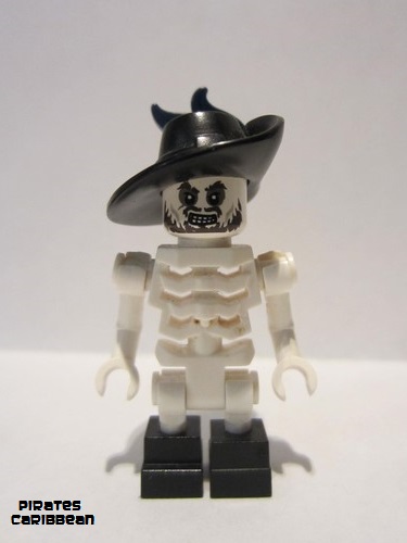 lego 2011 mini figurine poc003 Skeleton Barbossa  