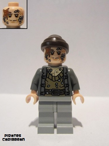 lego 2011 mini figurine poc033 Bootstrap Bill  