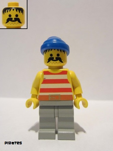 lego 1989 mini figurine pi041 Pirate
