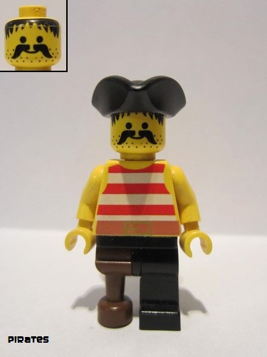 lego 1992 mini figurine pi038 Pirate