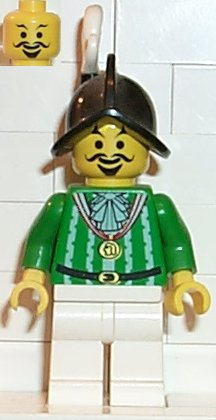 lego 1996 mini figurine pi014 Imperial Armada Green 