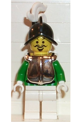lego 1997 mini figurine pi015 Imperial Armada Green Captain 