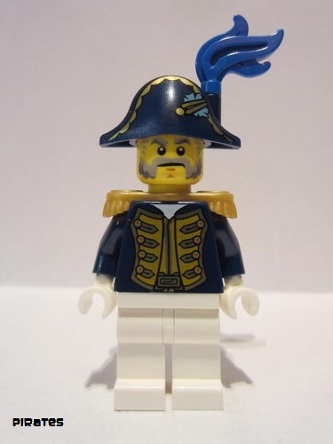 lego 2015 mini figurine pi156 Bluecoat Governor  