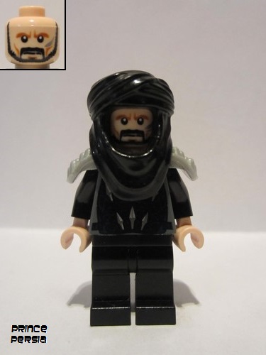lego 2010 mini figurine pop006 Setam Claw Hassansin 