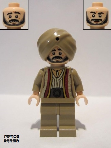 lego 2010 mini figurine pop009 Sheik Amar  