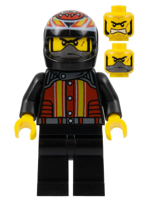 lego 2012 mini figurine rac047 Devon Daredevil  