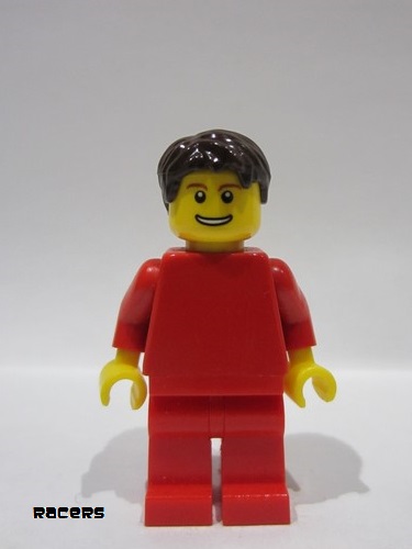 lego 2012 mini figurine rac051 F1 Ferrari Pit Crew Mechanic  