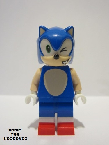 lego 2023 mini figurine son001 Sonic the Hedgehog Winking 