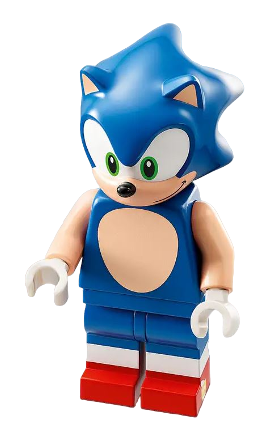 lego 2023 mini figurine son004 Sonic the Hedgehog  