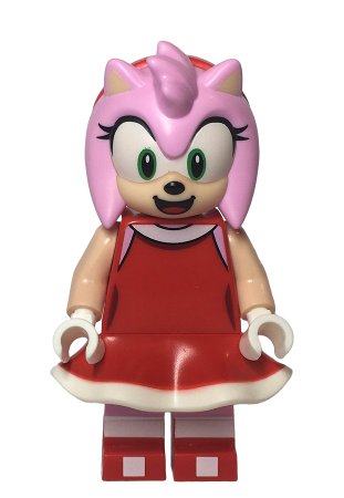 lego 2023 mini figurine son005 Amy Red Dress 
