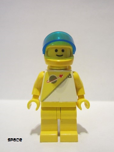 lego 1987 mini figurine sp016 Futuron Yellow 