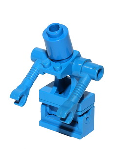 lego 1987 mini figurine sp082 Futuron Droid Blue 