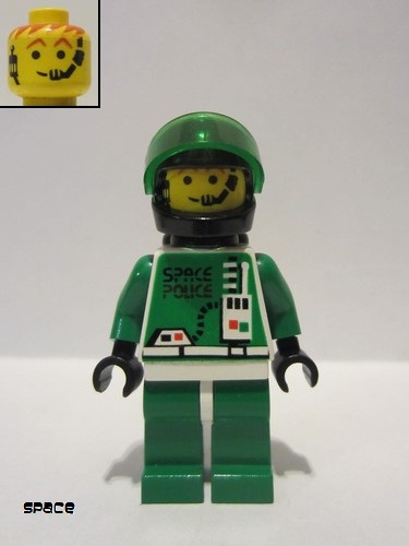 lego 1992 mini figurine sp037 Space Police 2  