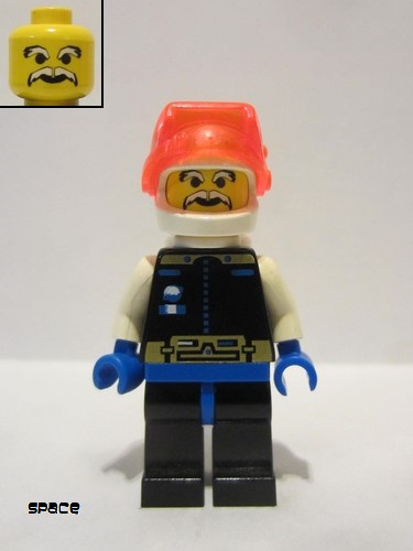 lego 1993 mini figurine sp019 Ice Planet Chief Commander Cold / Commander Bear 