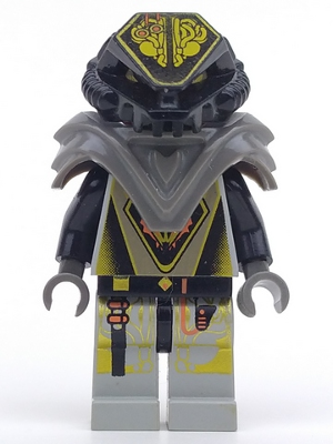 lego 1997 mini figurine sp045 UFO Zotaxian Alien Gray Overlord (Alpha Draconis) 