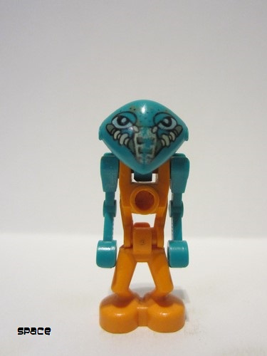 lego 2001 mini figurine lom002 LoM Martian Orange Body, Orange Legs 