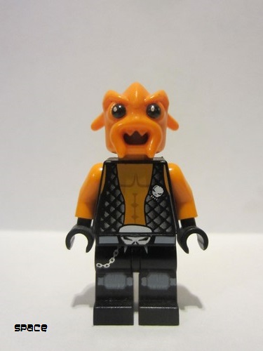 lego 2009 mini figurine sp093 Space Police 3 Alien Kranxx 
