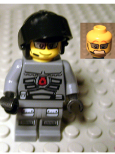 lego 2009 mini figurine sp094 Space Police 3 Officer 1  