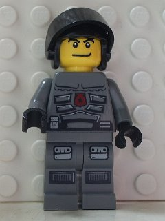 lego 2009 mini figurine sp104 Space Police 3 Officer 6  