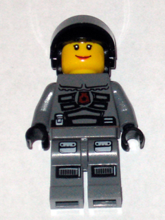lego 2009 mini figurine sp107 Space Police 3 Officer 9 Female 