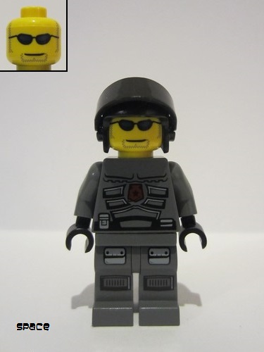 lego 2009 mini figurine sp109 Space Police 3 Officer 10  