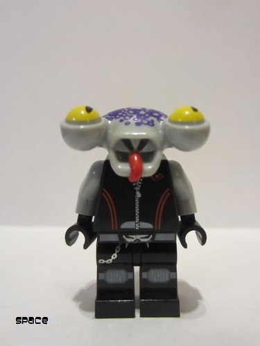 lego 2010 mini figurine sp111 Space Police 3 Alien Squidtron 