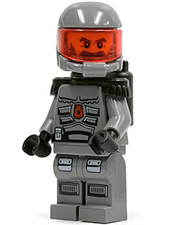 lego 2010 mini figurine sp116 Space Police 3 Officer 12