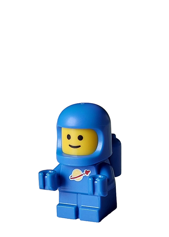 lego 2024 mini figurine sp140 Classic Space Little - Blue 
