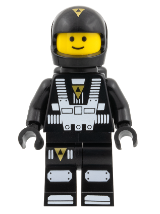 lego 2025 mini figurine sp148 Blacktron I