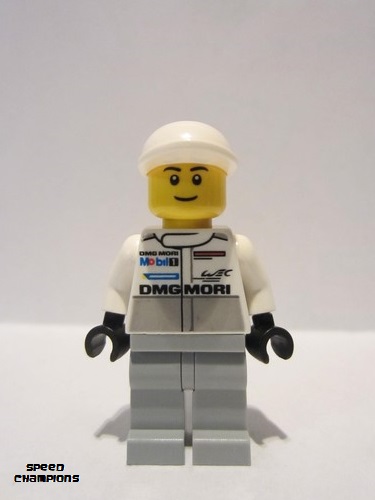 lego 2016 mini figurine sc030 Porsche Mechanic Male 