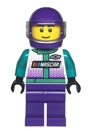 lego 2024 mini figurine sc120 NASCAR Next Gen Chevrolet Camaro ZL1 Driver