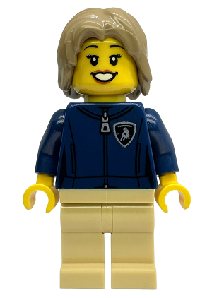 lego 2025 mini figurine sc134 Lamborghini Revuelto Driver  