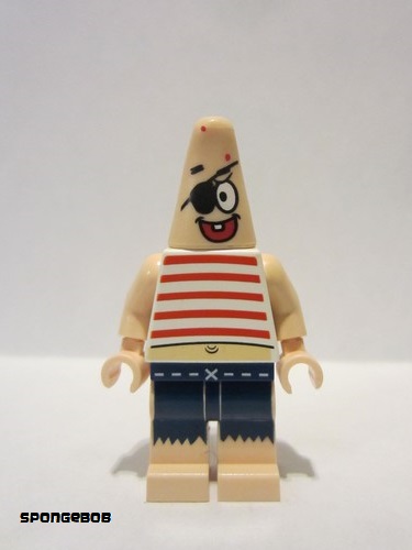 lego 2012 mini figurine bob033 Patrick