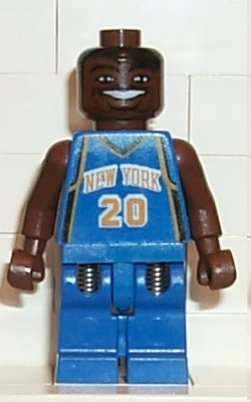 lego 2003 mini figurine nba014 NBA Allan Houston New York Knicks #20 