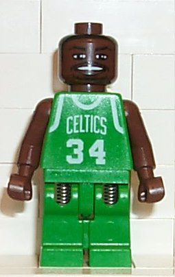 lego 2003 mini figurine nba016 NBA Paul Pierce Boston Celtics #34 