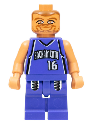 lego 2003 mini figurine nba020 NBA Predrag Stojakovic Sacramento Kings #16 