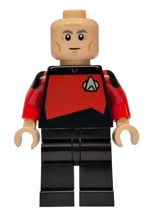 lego 2025 mini figurine trek006 Captain Jean-Luc Picard  