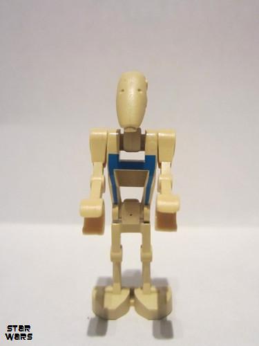 lego 2001 mini figurine sw0065 Battle Droid Pilot