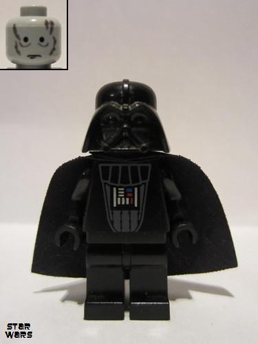 lego 2005 mini figurine sw0123 Darth Vader Imperial Inspection 