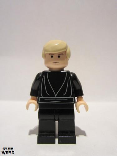 lego 2006 mini figurine sw0083 Luke Skywalker Skiff<br/>Light Nougat face and hands 
