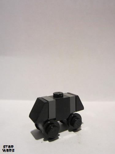 lego 2006 mini figurine sw0156 Mouse Droid Black / Dark Bluish Gray 