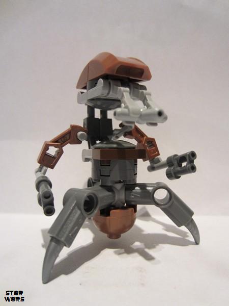 lego 2007 mini figurine sw0164 Droideka Destroyer Droid - Copper Top 