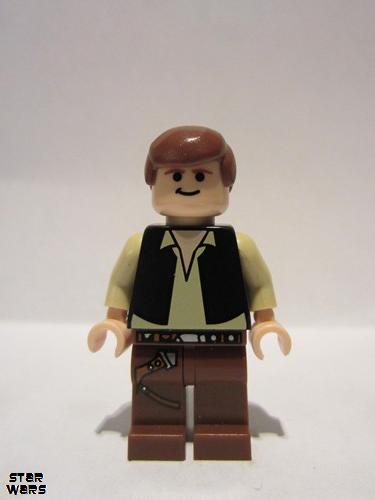 lego 2007 mini figurine sw0179 Han Solo
