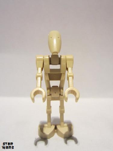 lego 2008 mini figurine sw0001d Battle Droid With 2 Straight Arms 