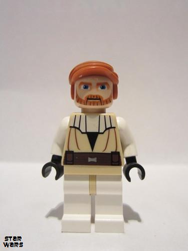 lego 2008 mini figurine sw0197 Obi-Wan Kenobi Clone Wars 