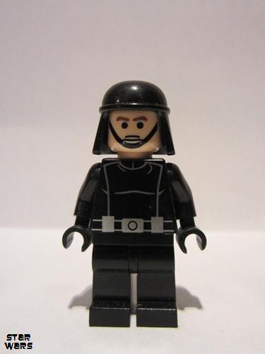lego 2008 mini figurine sw0208 Imperial Trooper Black Helmet 