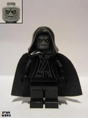 lego 2008 mini figurine sw0210 Emperor Palpatine Death Star 