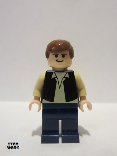 lego 2008 mini figurine sw0601 Han Solo