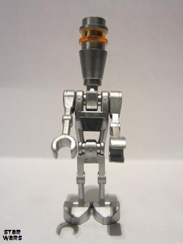 lego 2009 mini figurine sw0229 Assassin Droid Silver 