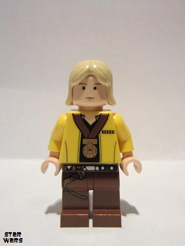 lego 2009 mini figurine sw0257 Luke Skywalker